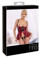 Abierta Fina Set mit Strassbesatz und -schnalle