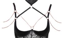 Abierta Fina Strapshemd inklusive String