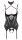 Abierta Fina Strapshemd inklusive String