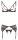Abierta Fina Set mit edlen Strass-Steinchen