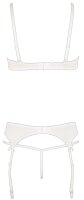 Abierta Fina Set BH, Strapsgurt und String