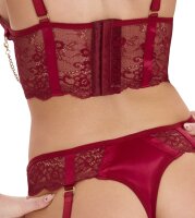 Cottelli LINGERIE Set mit edel glänzenden Satin-Details