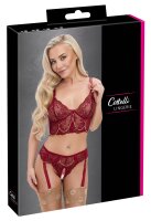 Cottelli LINGERIE Set mit edel glänzenden Satin-Details