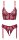 Cottelli LINGERIE Set mit edel glänzenden Satin-Details
