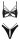 Cottelli LINGERIE Set mit trendigen Stretchriemchen