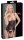 Cottelli LINGERIE Set mit Hebe-Strapshemd und Spitzen-String