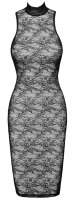 Cottelli LINGERIE Kleid aus schwarzer Blütenspitze S