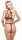 Cottelli LINGERIE Set mit dekorativen silberfarbenen Ösen