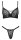 Cottelli LINGERIE Set mit dekorativen silberfarbenen Ösen