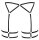 Cottelli LINGERIE Harness für Taille, Hüfte und Schenkel