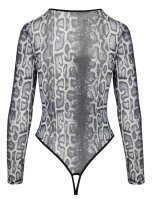 Cottelli LINGERIE Body in Schlangenhaut-Optik
