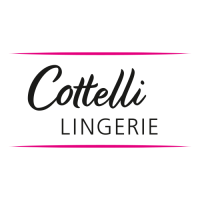 Cottelli LINGERIE Set aus dunklem lilafarbenem Stretch-Satin