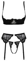 Cottelli LINGERIE Set mit edlen Samt-Details