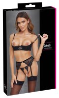 Cottelli LINGERIE Set mit edlen Samt-Details