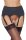 Cottelli LINGERIE Strapsgurt im edlen schwarzen Mattlook