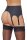 Cottelli LINGERIE Strapsgurt im edlen schwarzen Mattlook