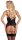 Cottelli LINGERIE Set aus feinem Powernet mit zarten Spitzen