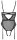 Cottelli LINGERIE Body im transparenten Mix