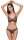 Cottelli LINGERIE Set aus schwarzem Feinnetz