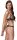 Cottelli LINGERIE Set aus schwarzem Feinnetz