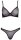 Cottelli LINGERIE Set aus schwarzem Feinnetz