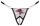 Cottelli LINGERIE Riostring ouvert mit bildschöner Blüte