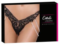 Cottelli LINGERIE Riostring aus kostbarer Stickereispitze