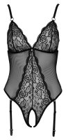 Cottelli LINGERIE Body mit Front-Einsatz und Soft-Cups