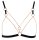 Cottelli LINGERIE Body aus elastischen Samtbändern