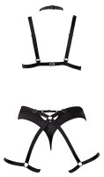 Cottelli LINGERIE Harness-Set mit passendem String S-L