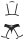 Cottelli LINGERIE Harness-Set mit passendem String S-L