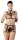 Cottelli LINGERIE Harness-Set mit passendem String S-L