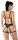 Cottelli LINGERIE Harness-Set mit passendem String S-L