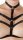 Cottelli LINGERIE Harness-Set mit passendem String S-L