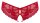 Cottelli LINGERIE Slip rot mit schleifenverzierten Cut-Outs