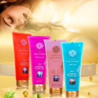 SHIATSU Massage-& Glide Gel 2in1 Strawberry 200ml