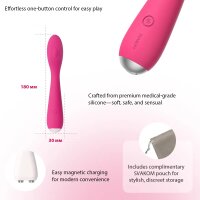 SVAKOM Iris Plum Red G-Punkt-Vibrator