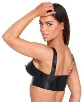 LATE X BH-Top aus Latex mit Cut-outs