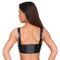 LATE X BH-Top aus Latex mit Cut-outs