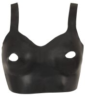 LATE X BH-Top aus Latex mit Cut-outs