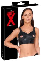LATE X BH-Top aus Latex mit Cut-outs