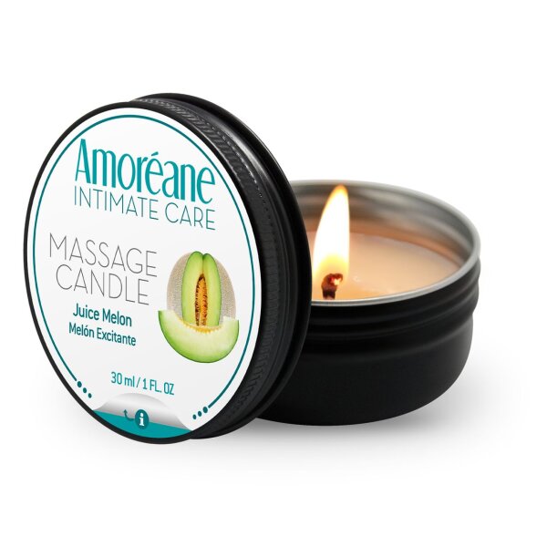 AMOREANE Massage Candle Juice Melon 30ml, 5 pcs