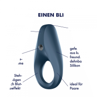 SATISFYER Rocket Ring Vibrator dark blue