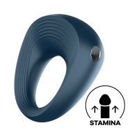 SATISFYER Power Ring Vibrator dark blue