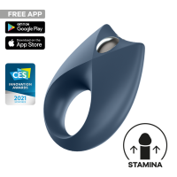 SATISFYER Royal One Ring Vibrator blue