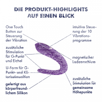 SATISFYER Partner Double Classic purple