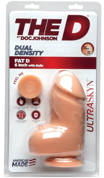 DOC JOHNSON The D Perfect D Dual Density 6 with Balls
