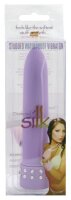 Diamond Silk Vibrator lilac 11cm