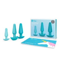 b-Vibe Anal Training & Education Set Teal