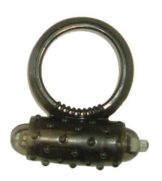 Silicone Soft Cock-Ring schwarz m. Vibr.